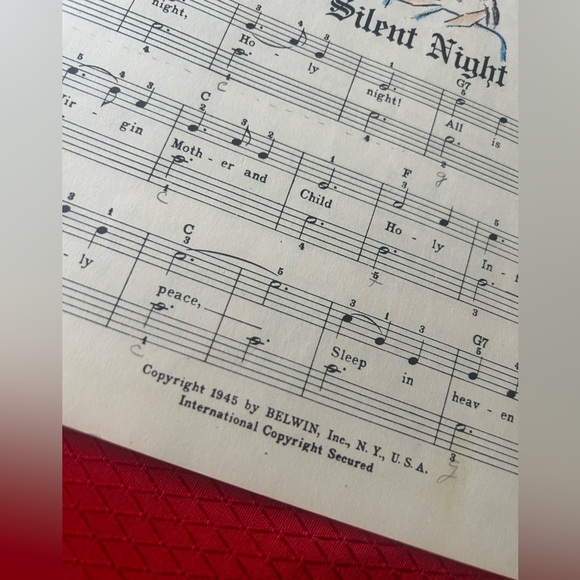 1945 John W Schaum Vintage Christmas Album Piano Book - Picture 8 of 8